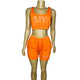 Orange 2 Piece MP4F Set